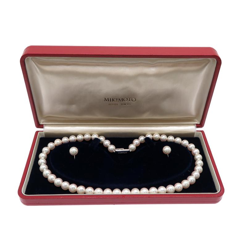 MIKIMOTO（ミキモト） ［飯能本店］MIKIMOTO イヤリング付き 43cm 8.5