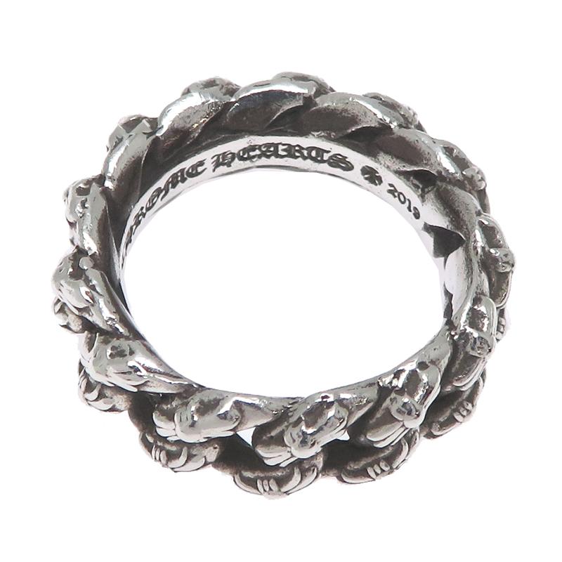 CHROME HEARTS　リング＃6号 6号 CHROME HEARTS ベビークラシックダブルフローラルクロス