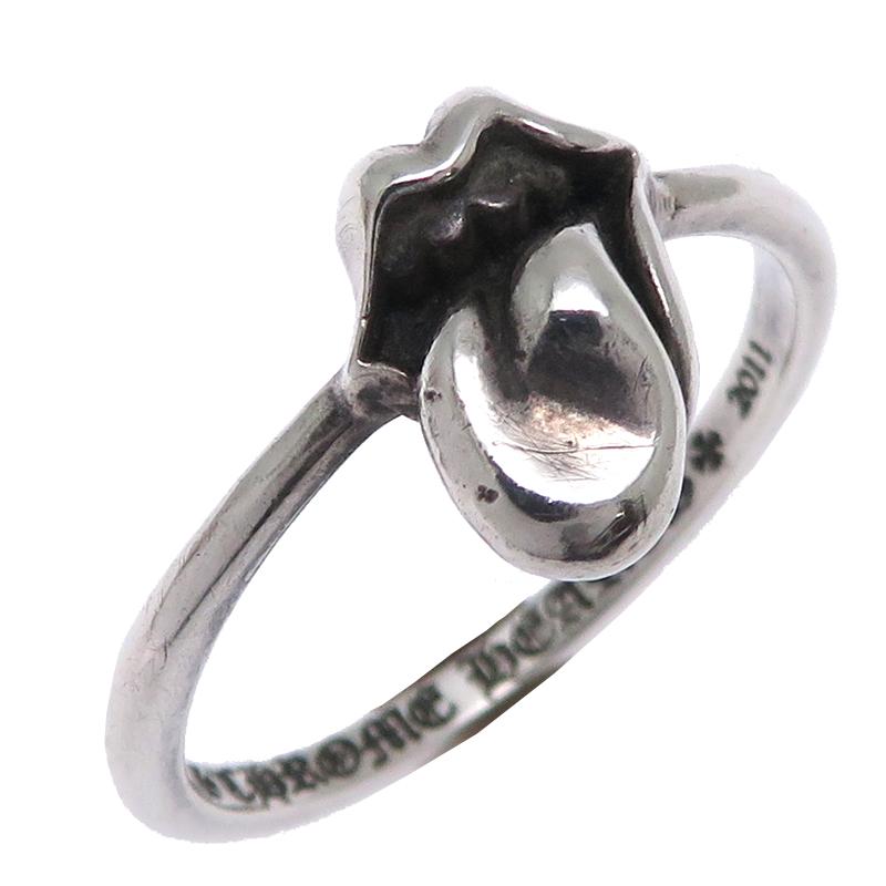 CHROME HEARTS クロムハーツ リップアンドタン リング 18号