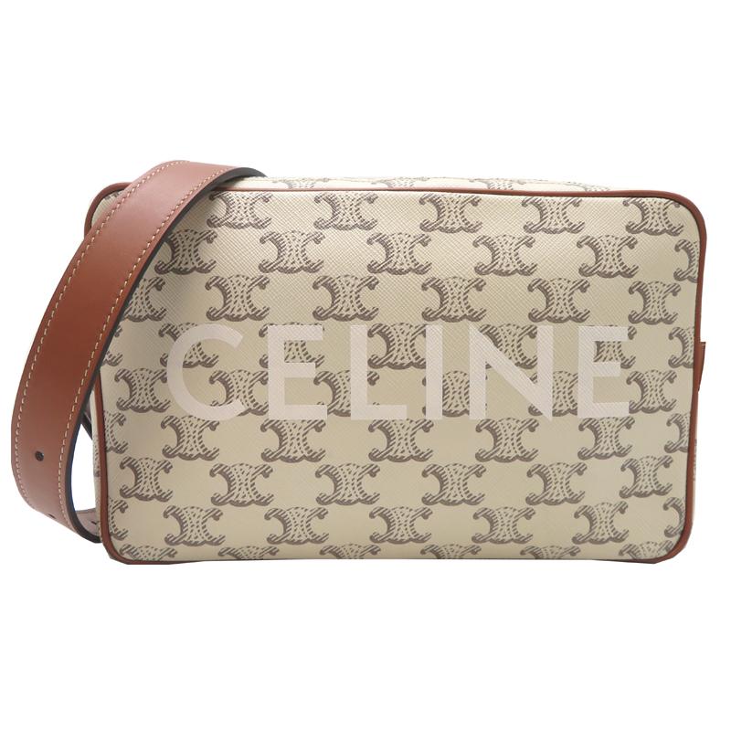 美品！CELINE スモール トリオンフ 2way ショルダー ハンドバッグ CELINE セリーヌ ショルダーバッグ TRIOMPHE トリオンフ クロス