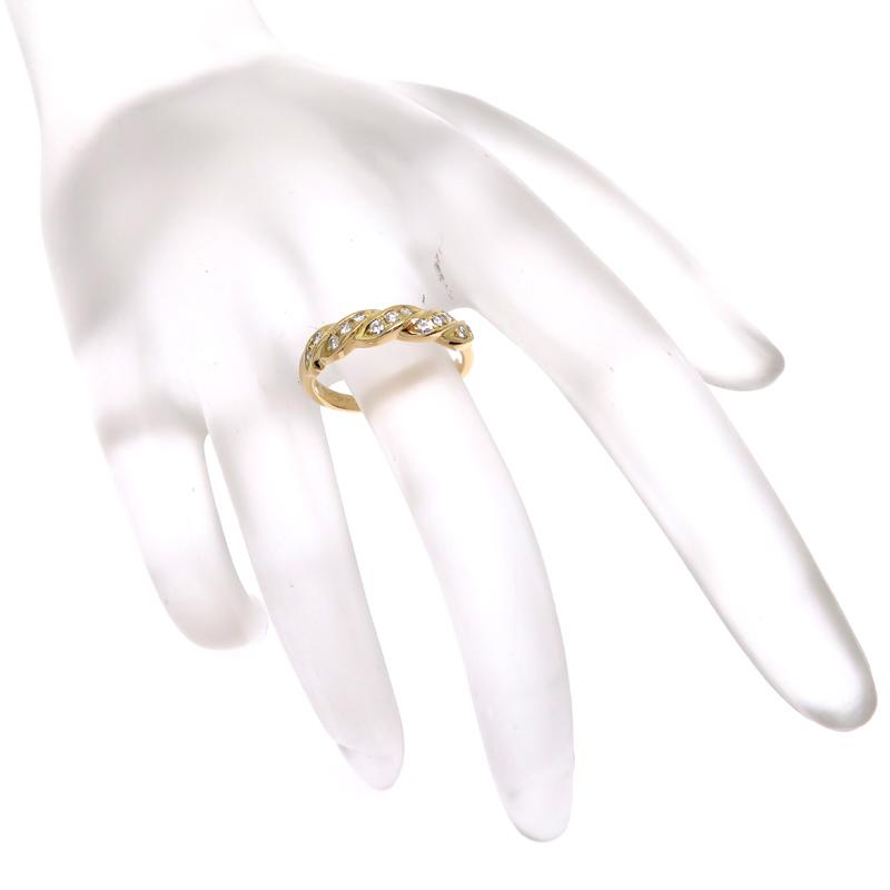 飯能本店］Ginza Tanaka 銀座田中 田中貴金属 K18YG 0.20ct