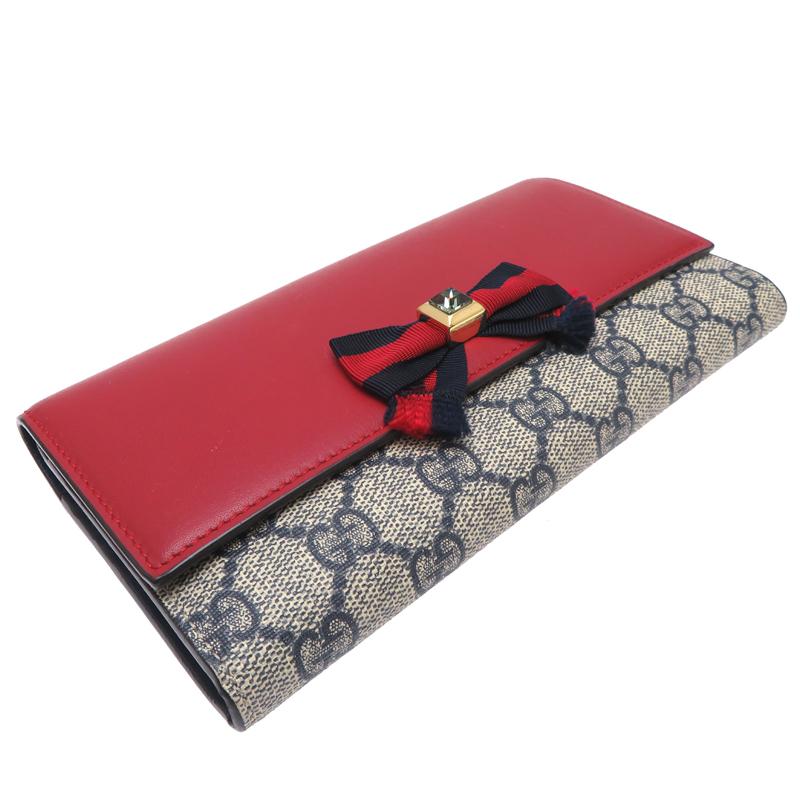 GUCCI（グッチ） ［銀座店］GUCCI GGスプリーム リボン ロング