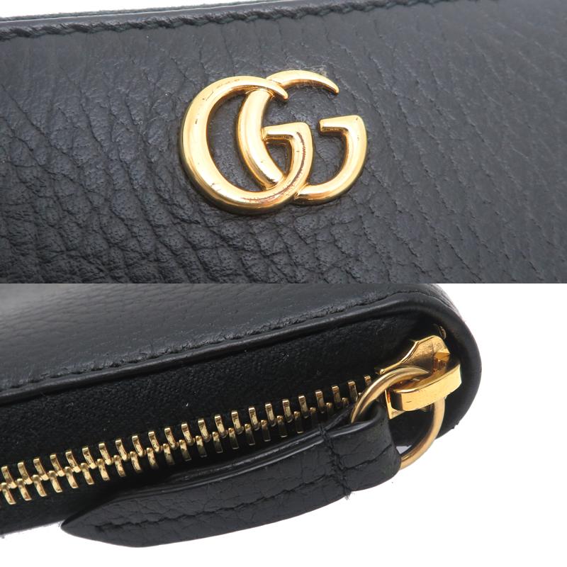 GUCCI 長財布 グッチ GUCCI 長財布 レディース ブラック 443436 DTD1T 1000 | GINZA