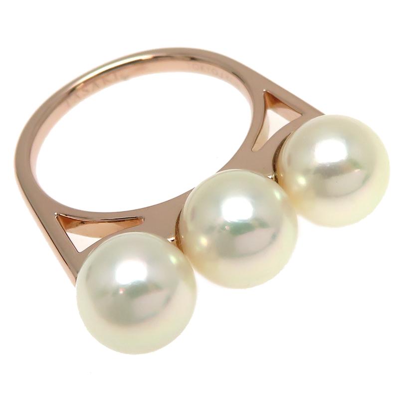 飯能本店］TASAKI タサキ（田崎真珠） バランス エラ リング・指輪 750