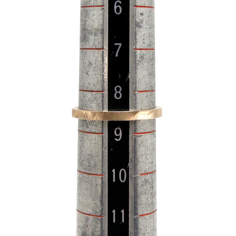 AHKAH ダミエ リング 8号