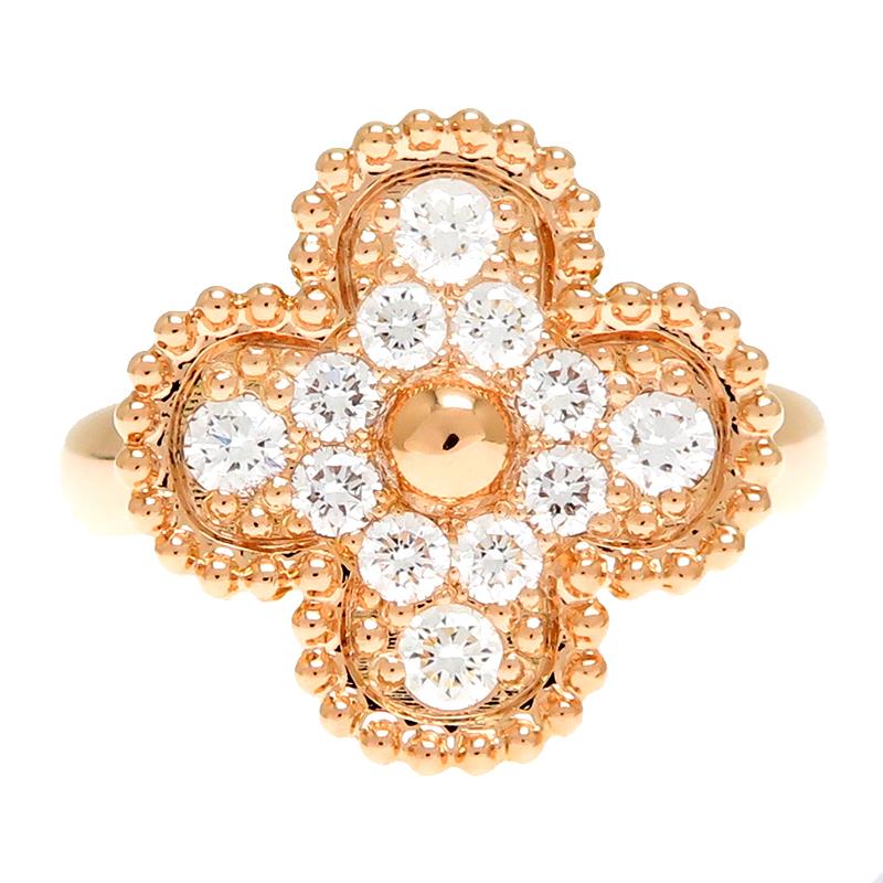 わさび　52号ヴァンクリ ヴィンテージ アルハンブラ リング わさび様専用 52号ヴァンクリ ヴィンテージ アルハンブラ リング