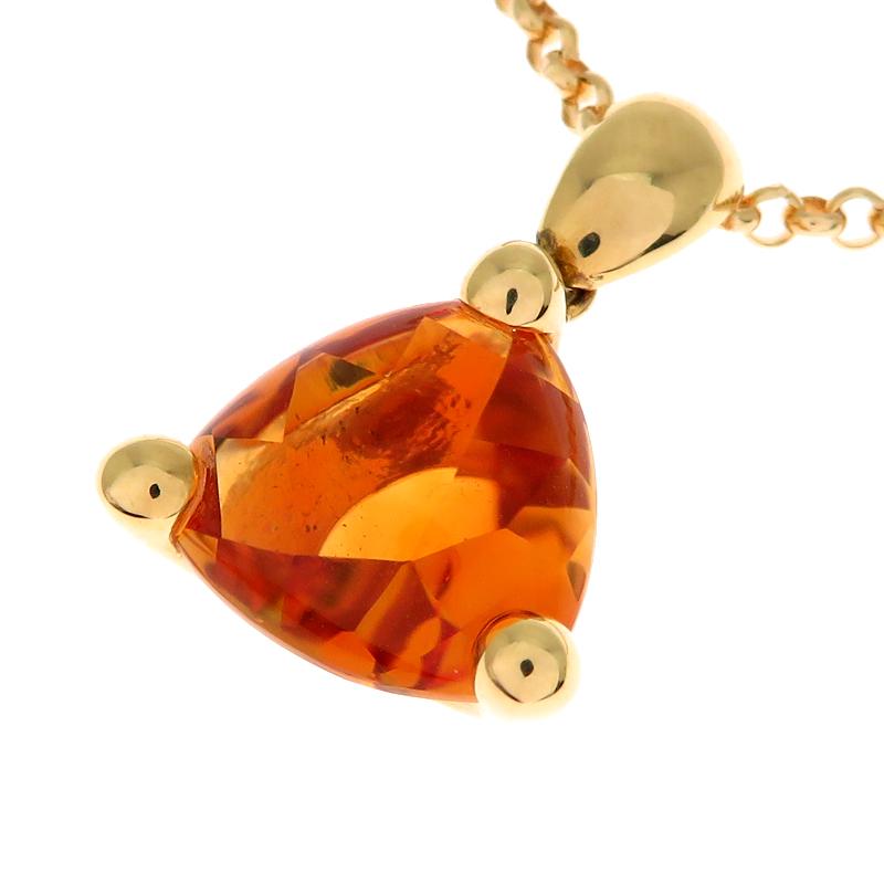 飯能本店］TASAKI タサキ（田崎真珠） シトリン ネックレス K18