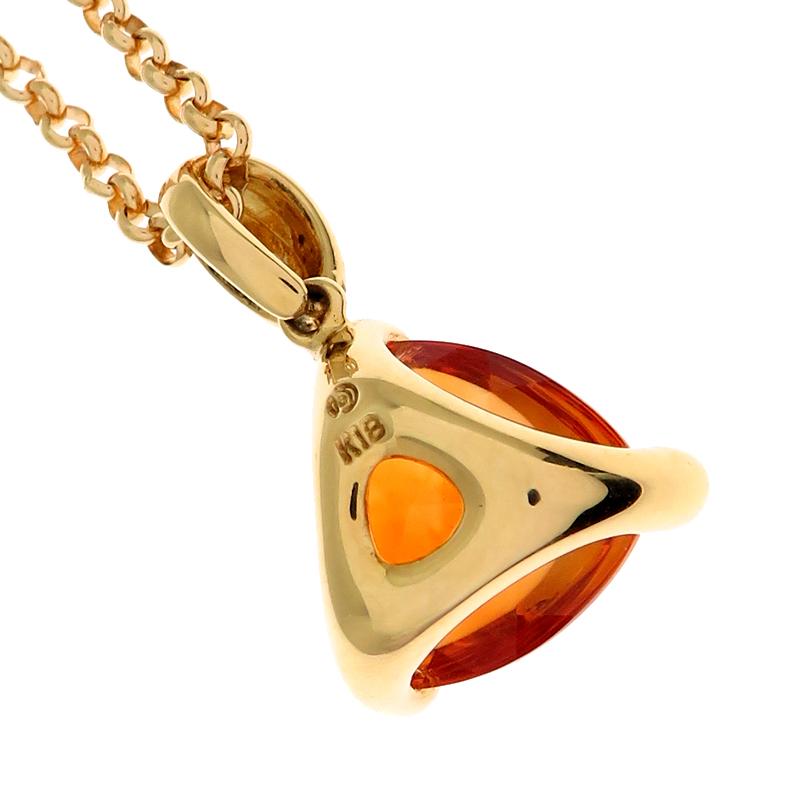 飯能本店］TASAKI タサキ（田崎真珠） シトリン ネックレス K18