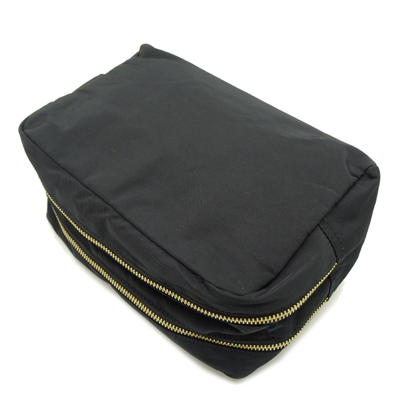 シャネル 化粧ポーチ ソフトクッションポーチ ノーベルティ 大容量 白黒 セット シャネル 化粧ポーチ ソフトクッションポーチ ノーベルティ 大