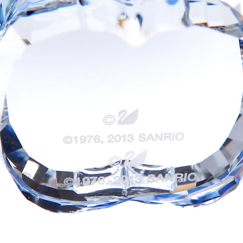 【美品】SWAROVSKI ハローキティ クリスタル　ブルーリボン SWAROVSKI ［飯能本店］SWAROVSKI スワロフスキー ハローキティ