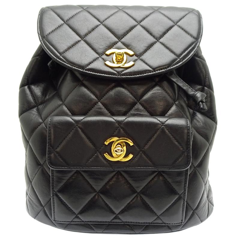 ★極美品★CHANEL★シャネル★マトラッセ★リュック★ブラック★ CHANEL ［銀座店］CHANEL シャネル マトラッセ バックパック