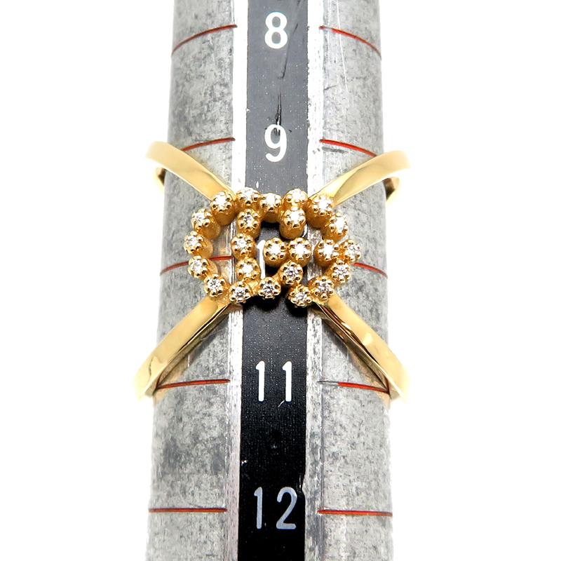 GUCCI ［飯能本店］GUCCI グッチ GG ランニング ダイヤモンド リング  