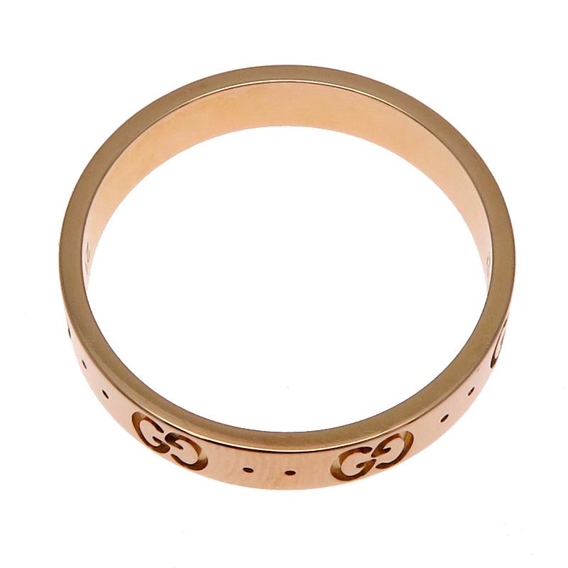 GUCCI ［飯能本店］GUCCI グッチ GG アイコン リング・指輪 750