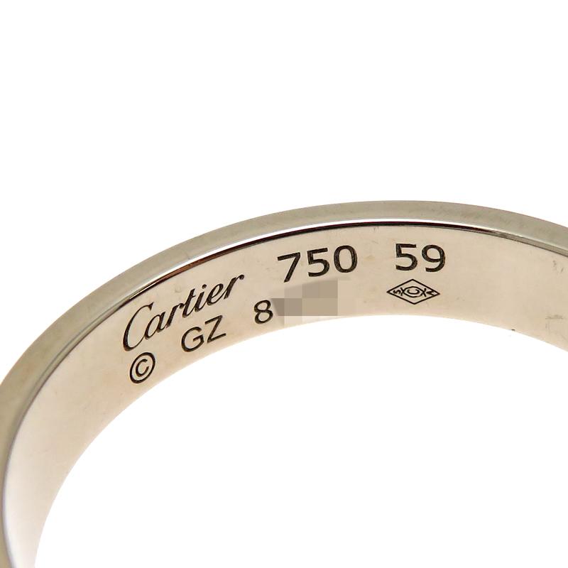 Cartier カルティエ 750 リング サイズ59 ハッピーバースデー