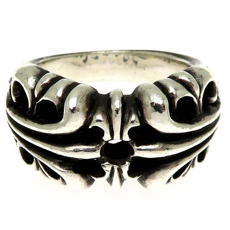 銀座店］CHROME HEARTS クロムハーツ インボイス付き SV925 K&T リング