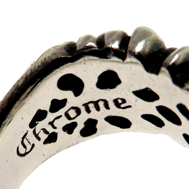 銀座店］CHROME HEARTS クロムハーツ インボイス付き SV925 K&T リング