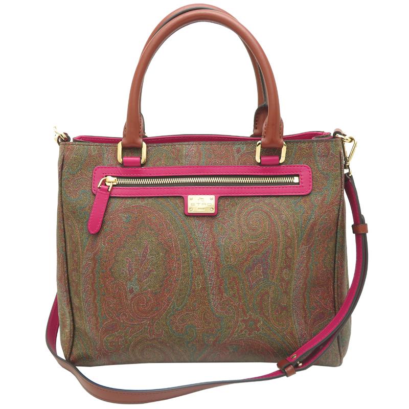ETRO ［飯能本店］ETRO エトロ 2WAYバッグ 1H817 ハンドバッグ PVC 