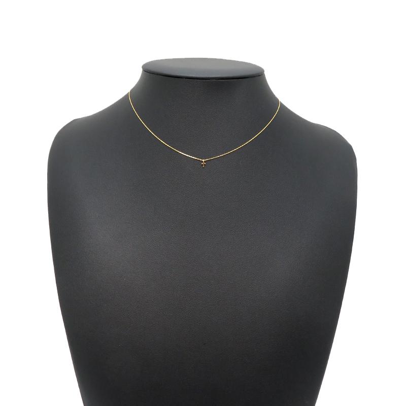 agete ［飯能本店］agete アガット クロス ネックレス K18