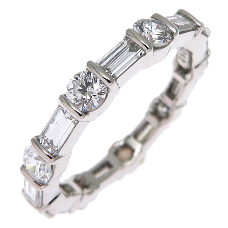 ハリーウィンストン ダイヤ リング PT950 11号