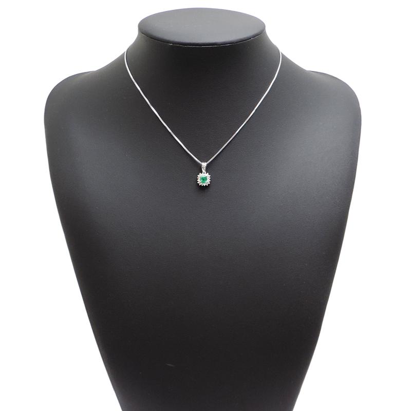 プラチナpt850 ダイヤモンド0.20ct ネクレス 40cm 2.4グラム 飯能本店 