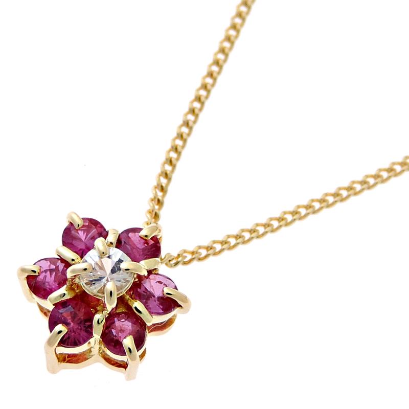 飯能本店］Non Brand ノンブランド ルビー ダイヤモンド