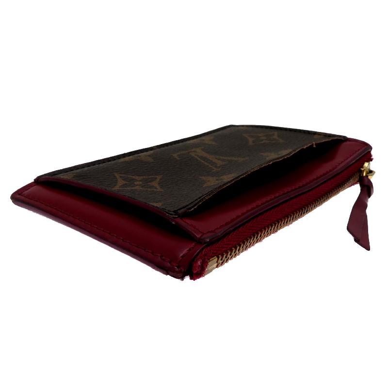 ［飯能本店］LOUIS VUITTON LV ルイ・ヴィトン ポルト カルト ジップ M67889 カードケース モノグラム フューシャー DH88562_3