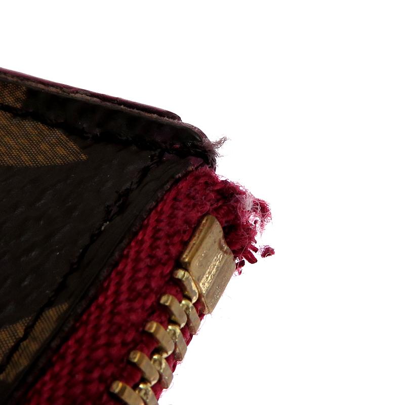［飯能本店］LOUIS VUITTON LV ルイ・ヴィトン ポルト カルト ジップ M67889 カードケース モノグラム フューシャー DH88562_6