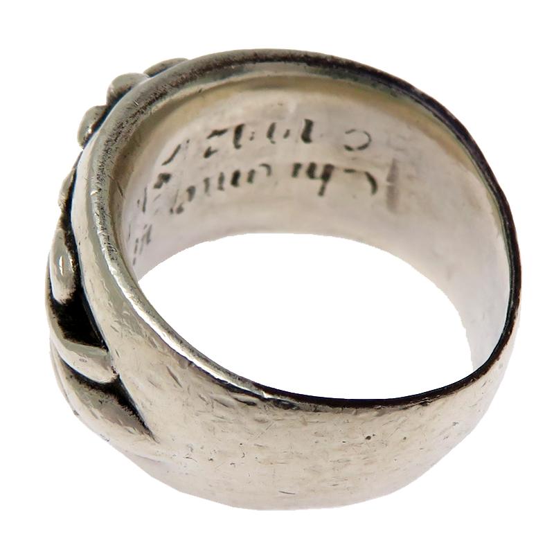 飯能本店］CHROME HEARTS クロムハーツ SV925 フローラル リング・指輪