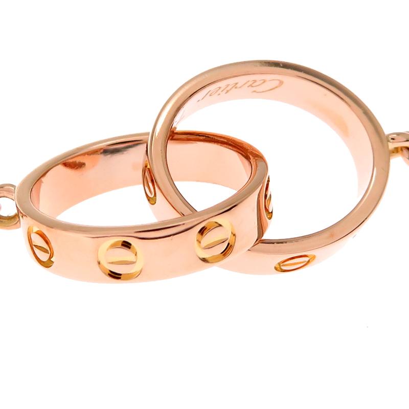 カルティエ　ベビーラブ　ブレスレット カルティエ ベビーラブ ブレスレット ゴールド K18ピンクゴールド PG