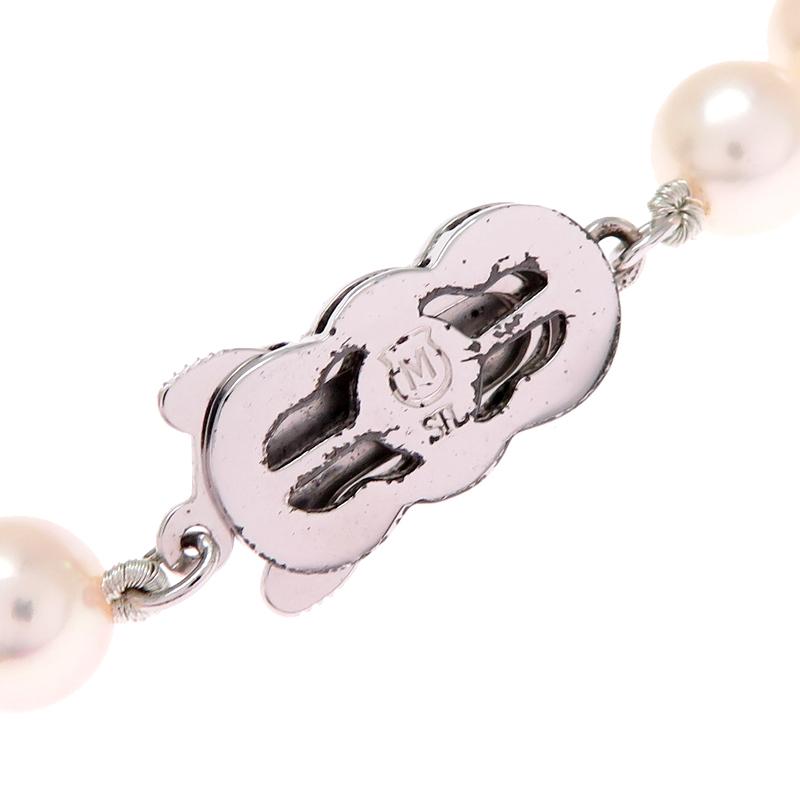 MIKIMOTO　ヴィンテージ　パールネックレス　シルバー MIKIMOTO ヴィンテージ パールネックレス シルバー MIKIMOTO オールド
