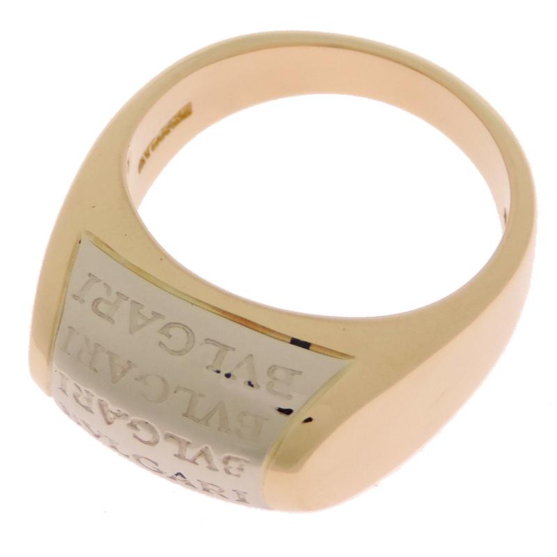 BVLGARI ブルガリ ロゴリング イエローゴールド BVLGARI（ブルガリ） ［飯能本店］BVLGARI ロゴマニア トロンケット