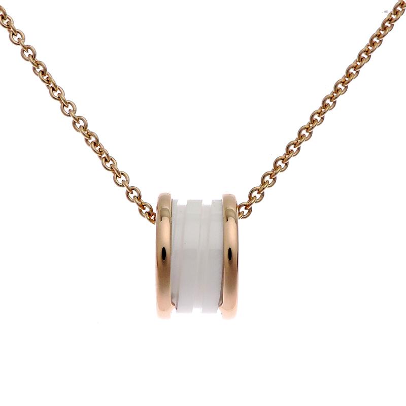 BVLGARI ブルガリ 750 ブルガリ・ブルガリ ネックレス ピングゴールド