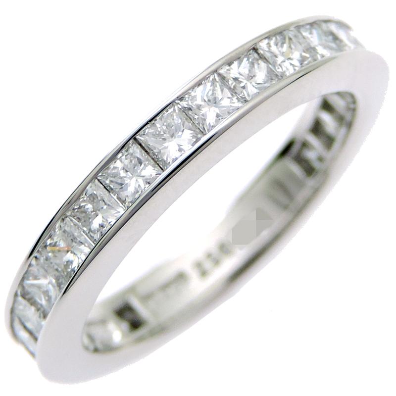 銀座店］ハリーウィンストン プリンセスカット ダイヤモンド チャネル