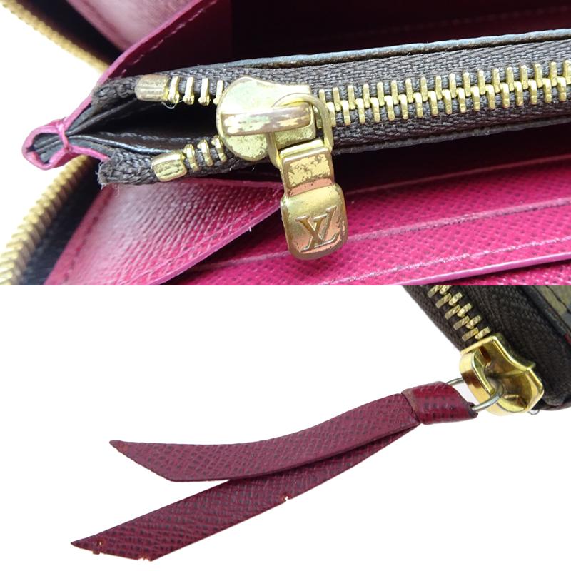 【美品】 ルイヴィトン モノグラム ポルトフォイユ クレマンス フューシャ 楽天市場】ルイヴィトン LOUIS VUITTON 長財布 ラウンド