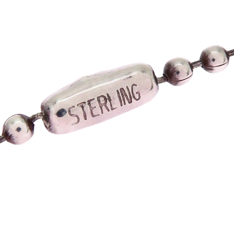 飯能本店］CHROME HEARTS クロムハーツ #76 SV925 純正 ボールチェーン