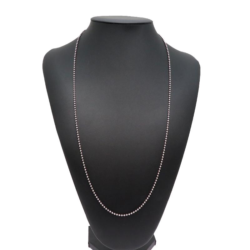 飯能本店］CHROME HEARTS クロムハーツ #76 SV925 純正 ボールチェーン