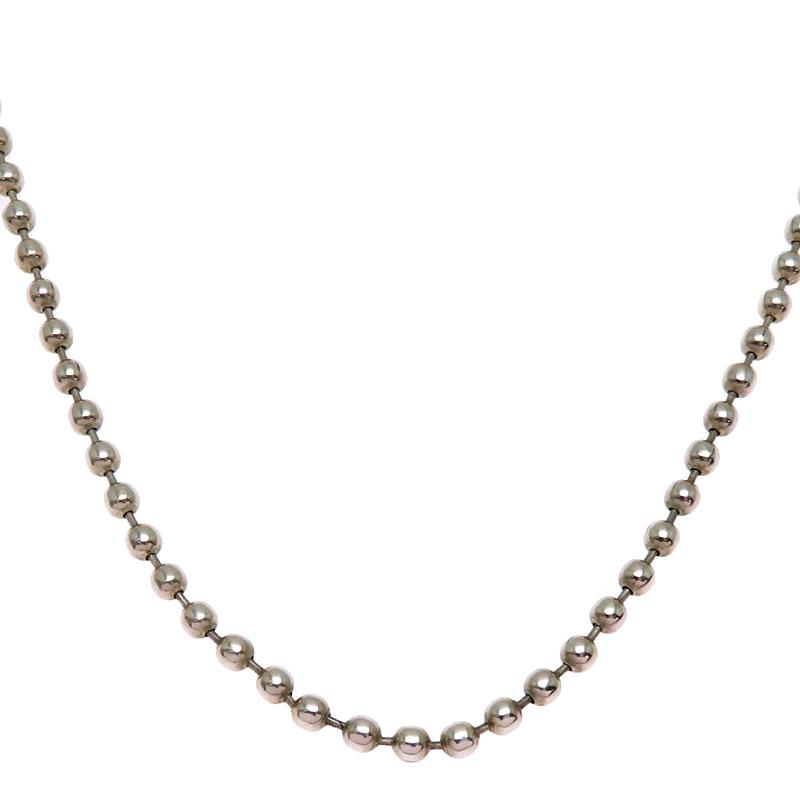 クロムハーツ　純正ボールチェーン　46cm 飯能本店］CHROME HEARTS クロムハーツ #69 SV925 純正 ボール