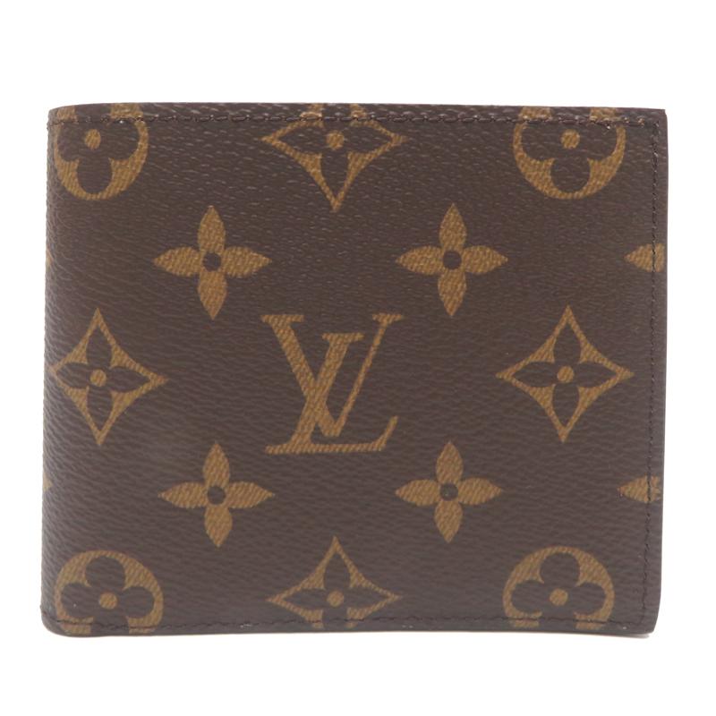 良品】ルイヴィトン 二つ折り財布 エピ ポルトフォイユ マルコ レッド