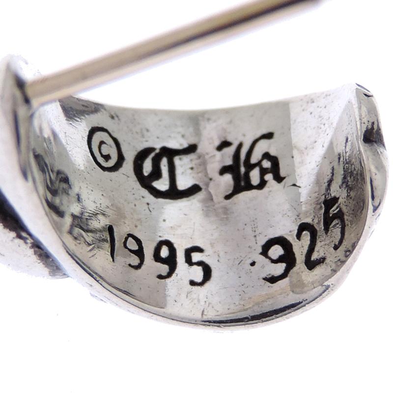 銀座店］CHROME HEARTS クロムハーツ カーブド ティアドロップ ピアス