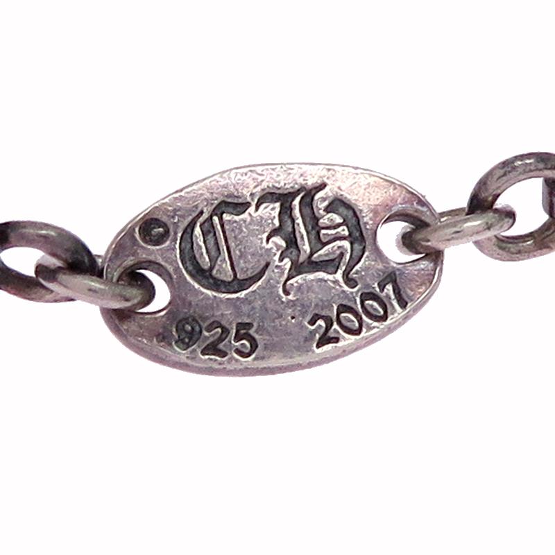 クロムハーツ 正規品925シルバー 銀座店］CHROME HEARTS クロムハーツ #SV925 KZ ブレスレット シルバー