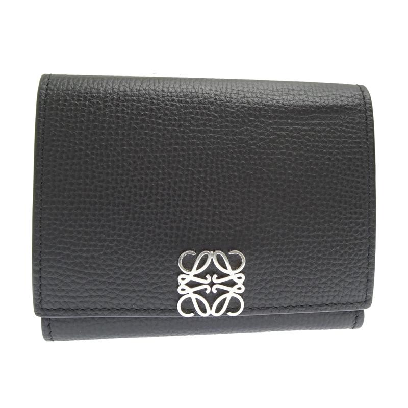 極美品　LOEWE　トライフォールドウォレット 超極美品 LOEWE トライフォールド ウォレット 三つ折り財布