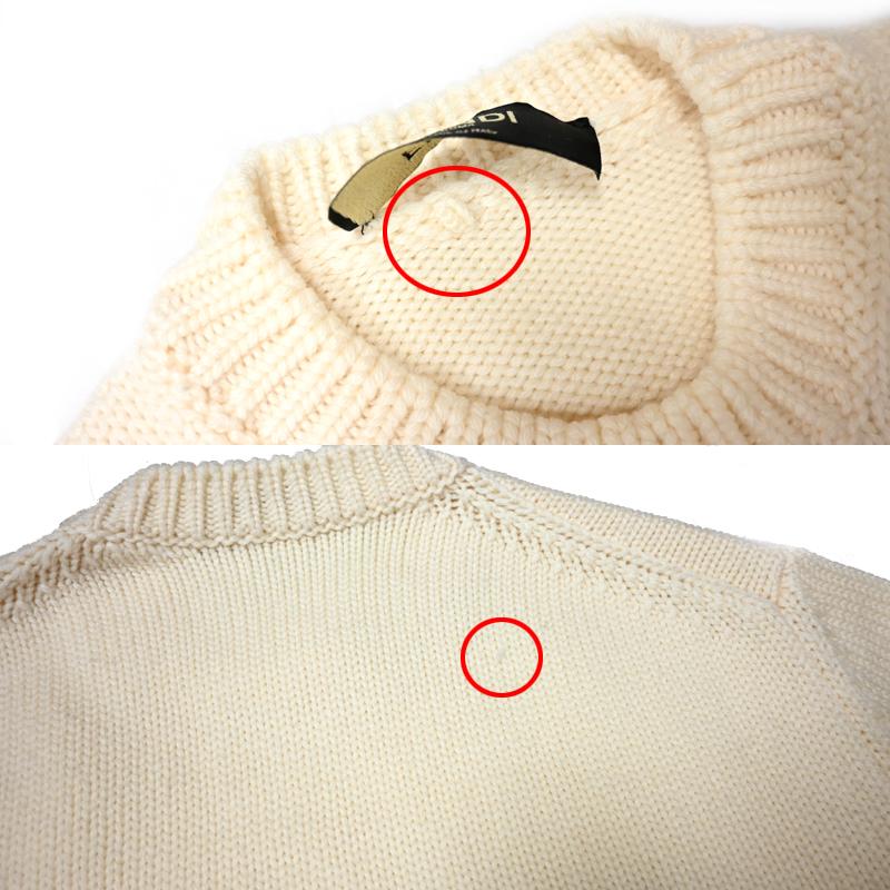 FENDI（フェンディ） ［飯能本店］FENDI ロゴ クルーネック #44 ニット