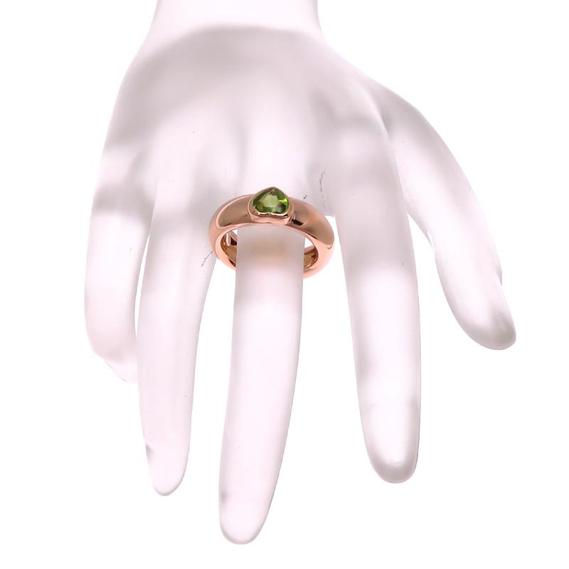 ペリドット指輪　750 TIFFANY&Co.（ティファニー） ［銀座店］TIFFANY&Co. フレンドシップ