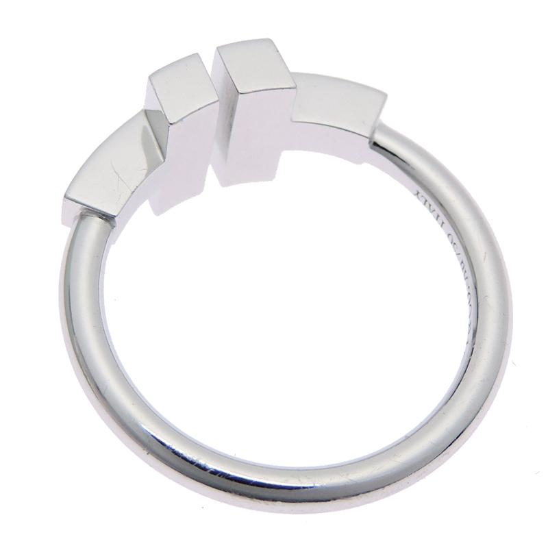 【値下済】Tiffany & Co. ダイヤモンドワイヤーリング US6 1/2 値下済】Tiffany & Co. ダイヤモンドワイヤーリング US6 1/2 値下済