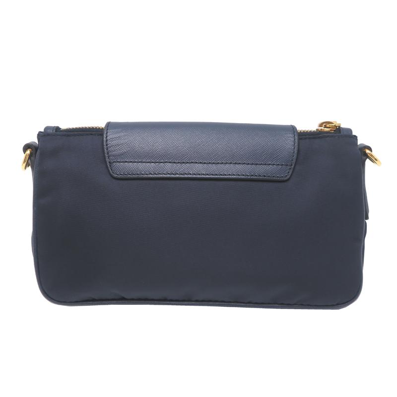 極美品✨プラダ チェーンショルダーバッグ ミニ 三角ロゴ ナイロン 1BH085 PRADA（プラダ） ［銀座店］PRADA チェーンショルダー 1BH085