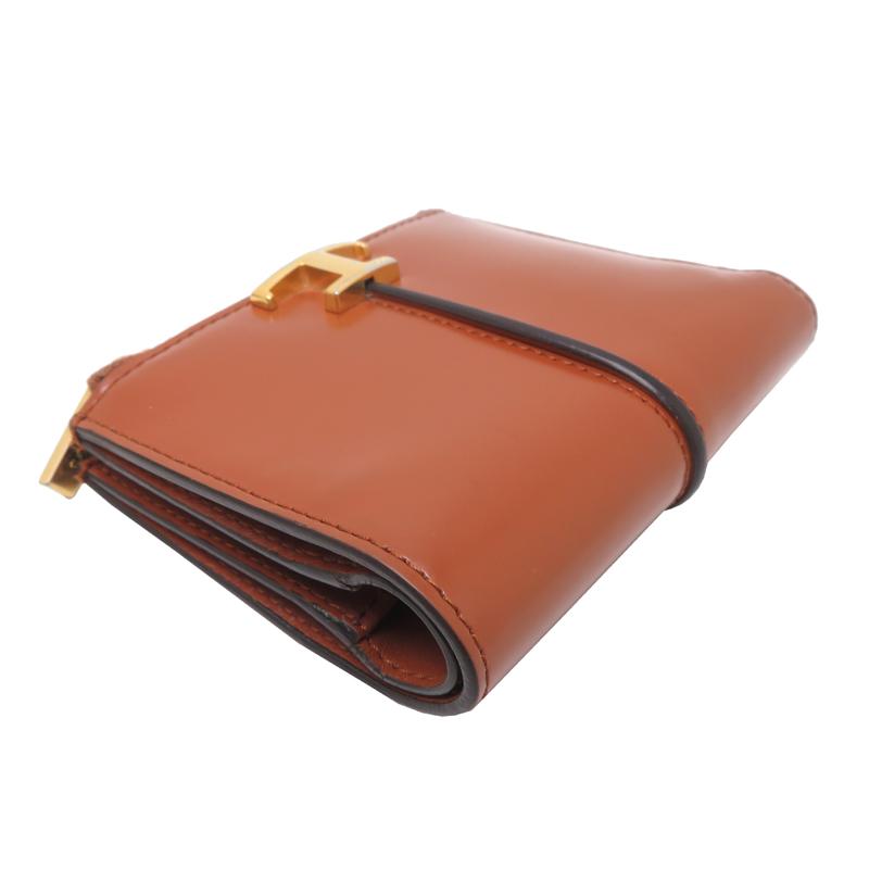 飯能本店］TOD'S トッズ タイムレス XAWTSKB8100KET 二つ折り財布