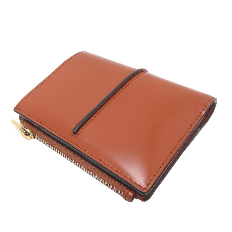 飯能本店］TOD'S トッズ タイムレス XAWTSKB8100KET 二つ折り財布
