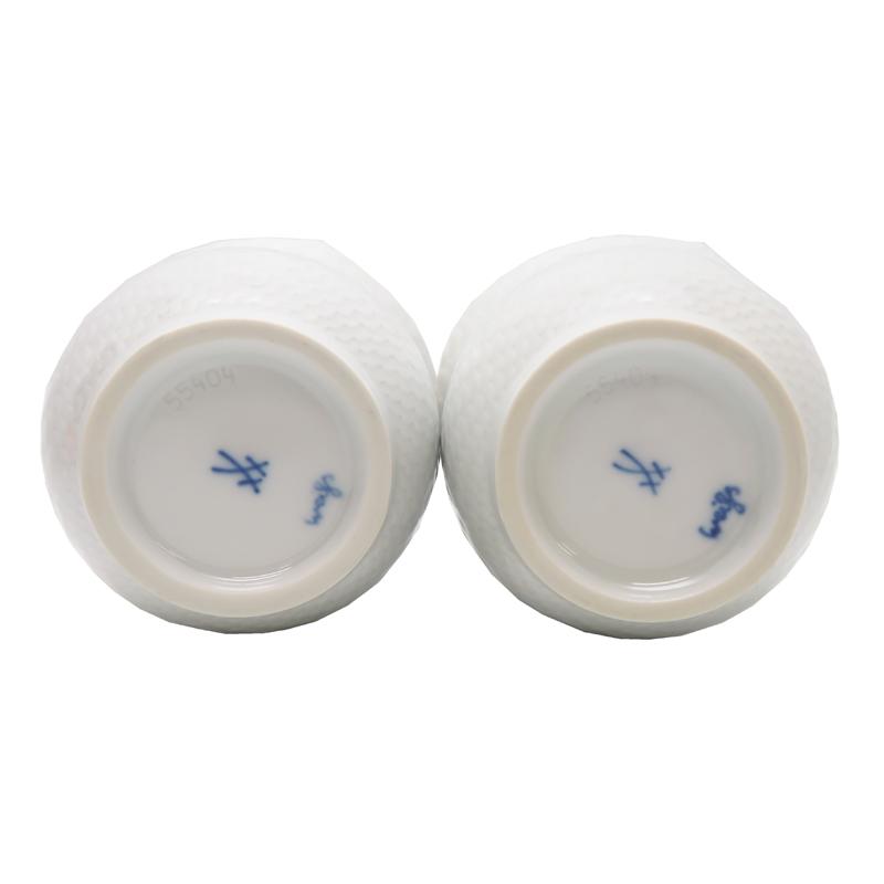 ［飯能本店］Meissen マイセン コップ グラス 陶器 ホワイト系 レディース・メンズ DH90380の画像