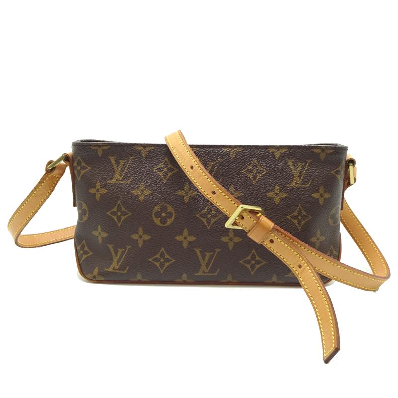美品 ルイヴィトン モノグラム トロター ショルダーバッグ M51240 LOUIS VUITTON（ルイ・ヴィトン） ［銀座店］LOUIS VUITTON LV