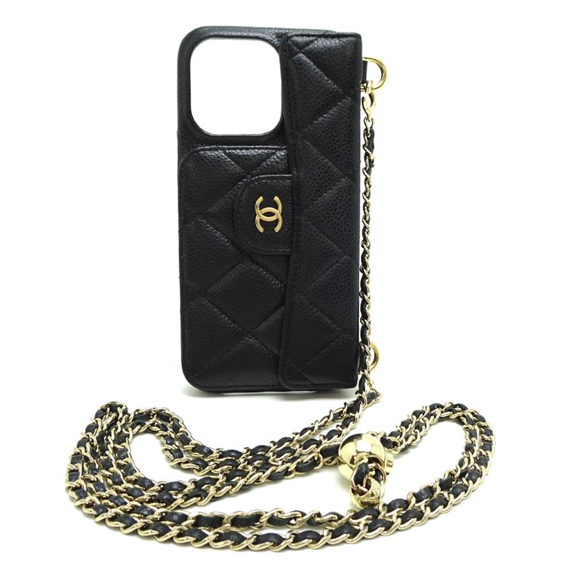 銀座店］CHANEL シャネル タイムレス クラシックスマホケース iPhone15